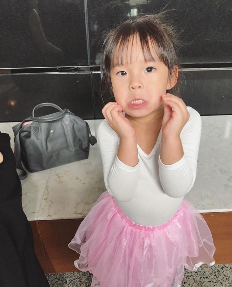 น้องปีใหม่ เต้นบัลเล่ต์
