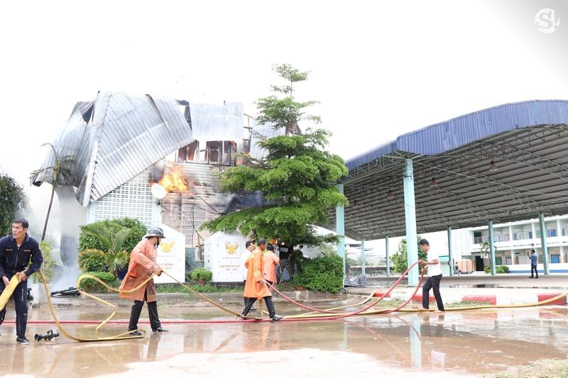 ไฟไหม้โรงเรียนอนุบาลอำนาจเจริญ