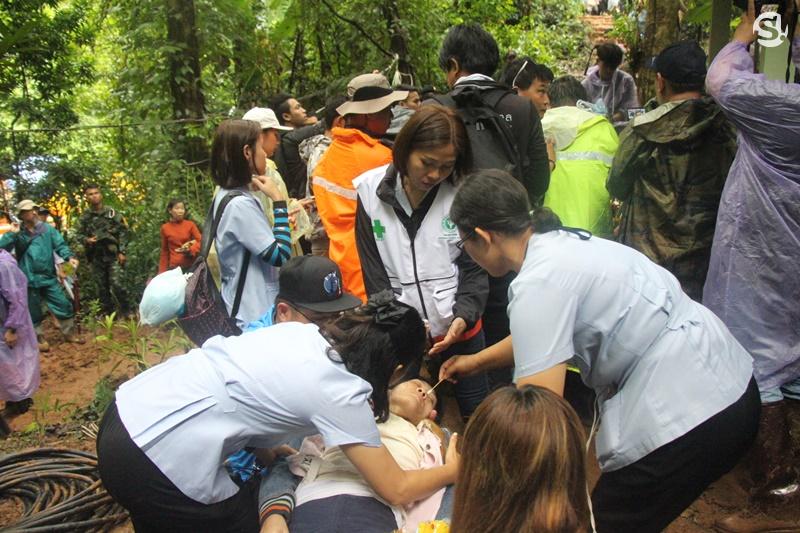 พิธีขอขมเจ้าแม่และเจ้าที่เจ้าทางถ้ำหลวง