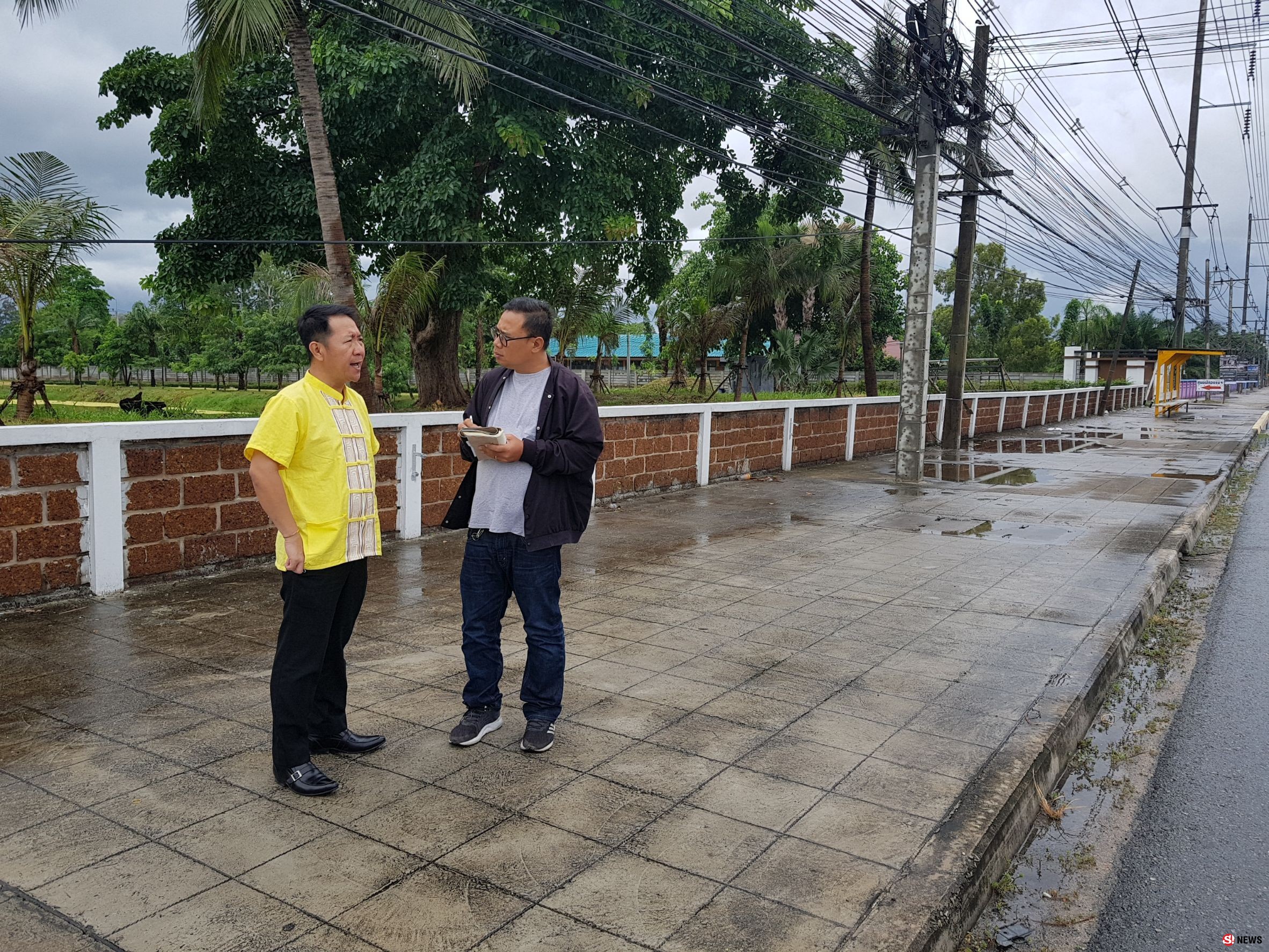 ผบ.ตร.ช่วยด้วย! ชาวโรงโป๊ะวอนเห็นใจสร้างโครงการสะพานลอยตรงข้ามสถานพักฟื้นตร.