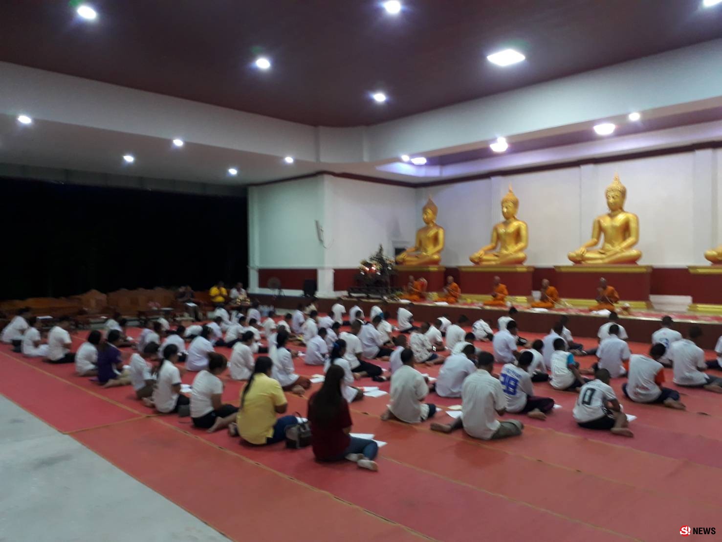 270661-ศรีสะเกษ ช้างศรีสุขสวัสดิ์ อคาเดมี่ รวมพลังสวดมนต์อฐิษฐานขอให้ทั้ง 13 ชีวิตปลอดภัย