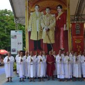 บุญกุศลแผ่ไพศาล อุปสมบทหมู่ 24 รูป อุทิศให้ทีมหมู่ป่า เครื่องบินตก-เรือ นทท.