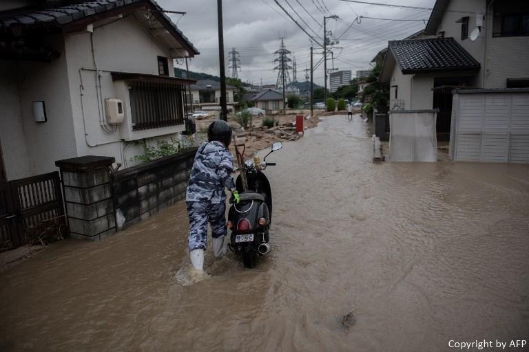 น้ำท่วมญี่ปุ่น 2018