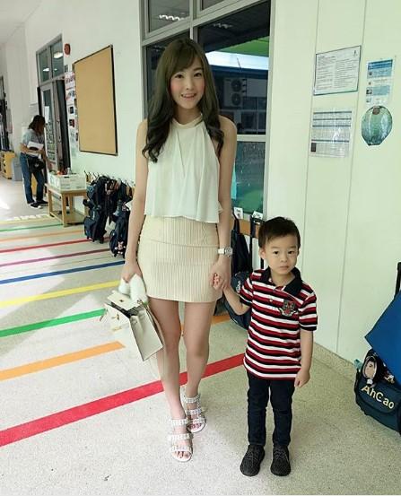 มิ้นท์ และลูกชาย น้องโทบิ