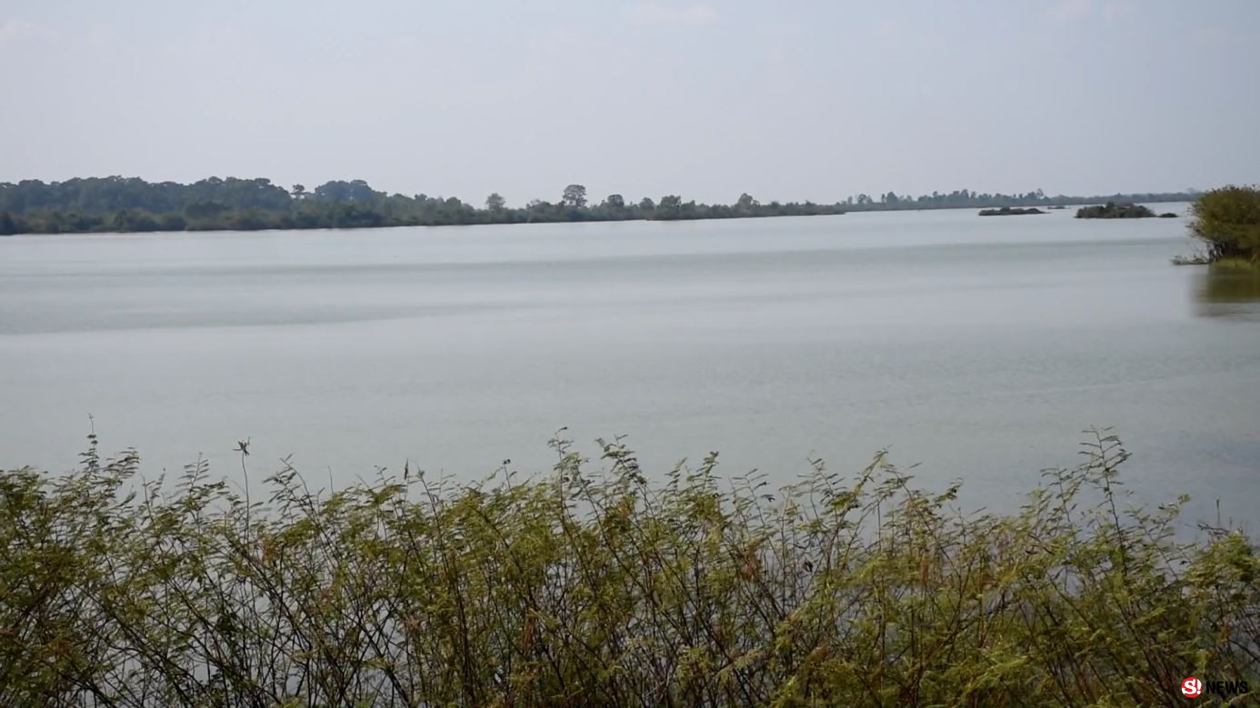 110761-ศรีสะเกษ เขื่อนราษีไศลเปิดประตูระบายน้ำลงท้ายเขื่อน เตรียมรับน้ำเหนือเขื่อนจากฝนตกหนัก