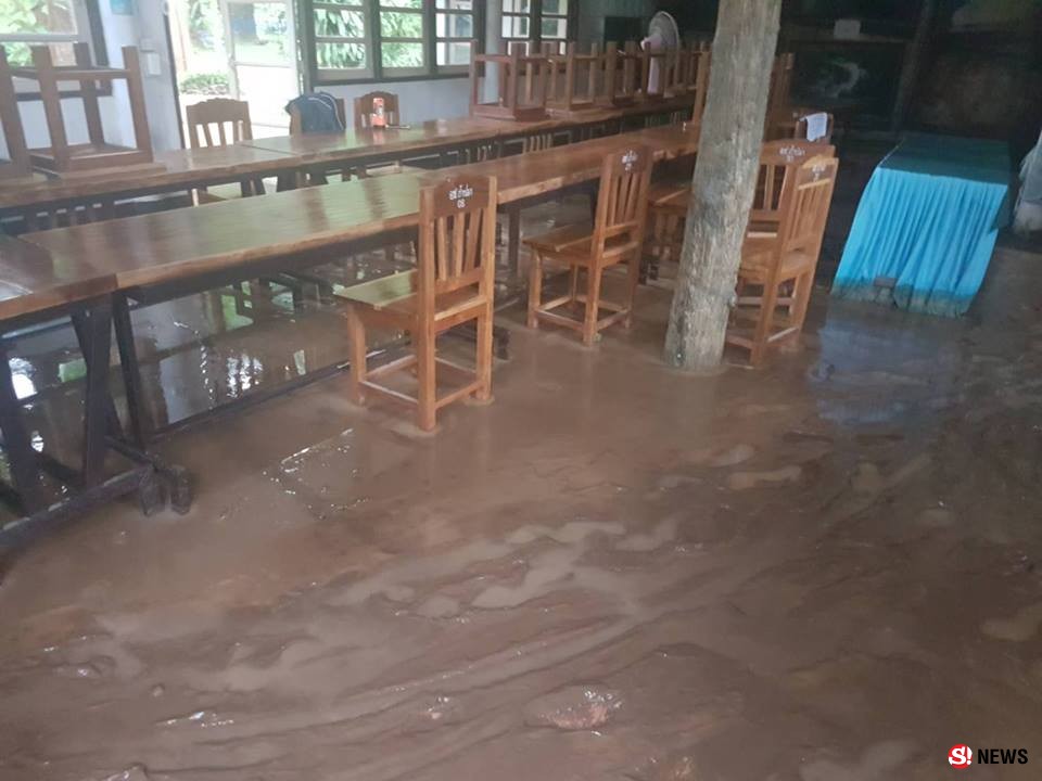 วิกฤตหนักแม่ฮ่องสอน ฝนถล่มทั้งคืนน้ำป่าทะลักเข้าถ้ำปลา ที่นา-บ้านคนอ่วมนับร้อยไร่