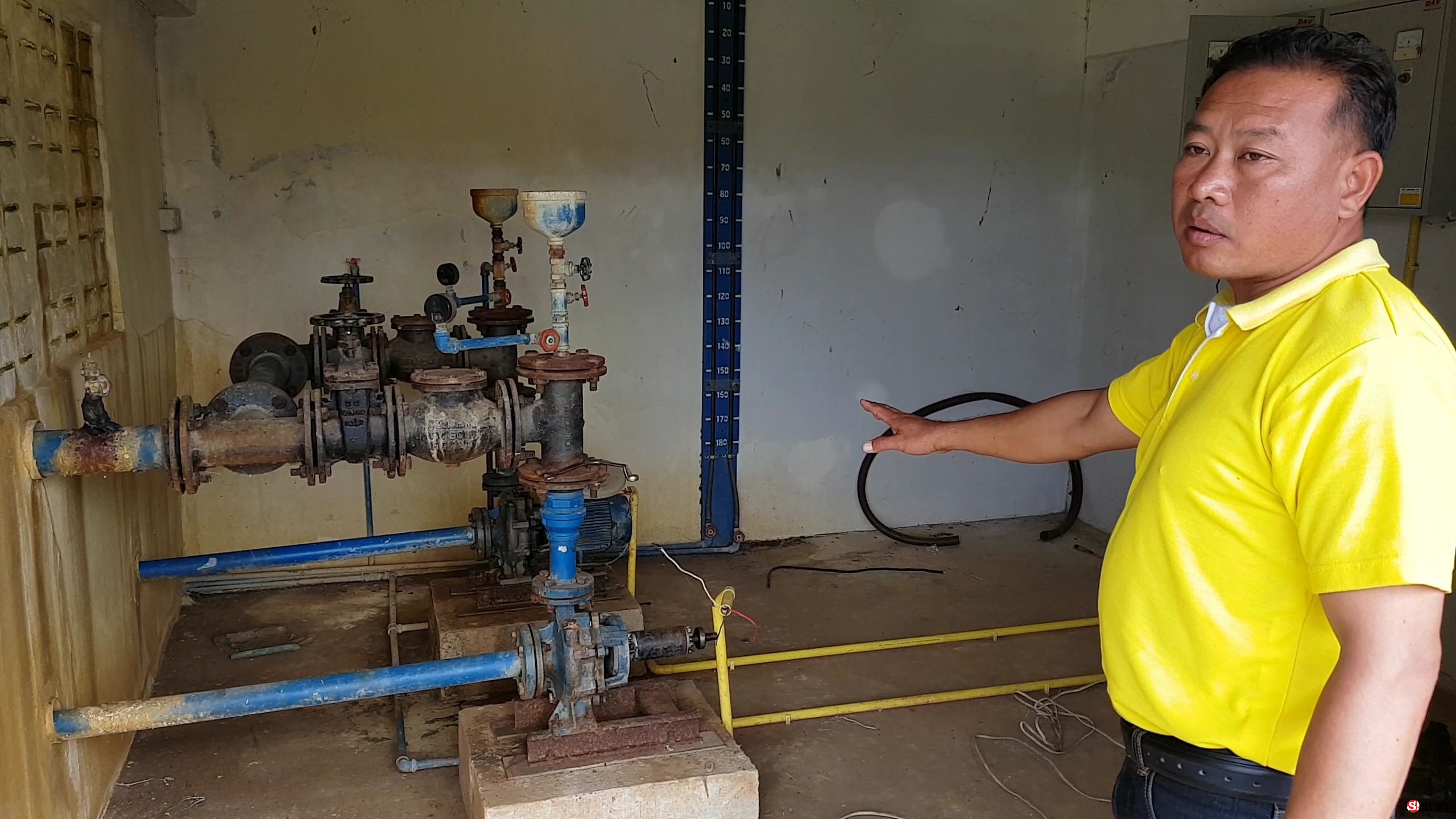 น้ำประปาหรือชาดำเย็นมีสีขุ่นคลัก-ชาวบ้านวอนหน่วยงานเร่งแก้หลังทนใช้ดื่มกินมาสิบปีแล้ว