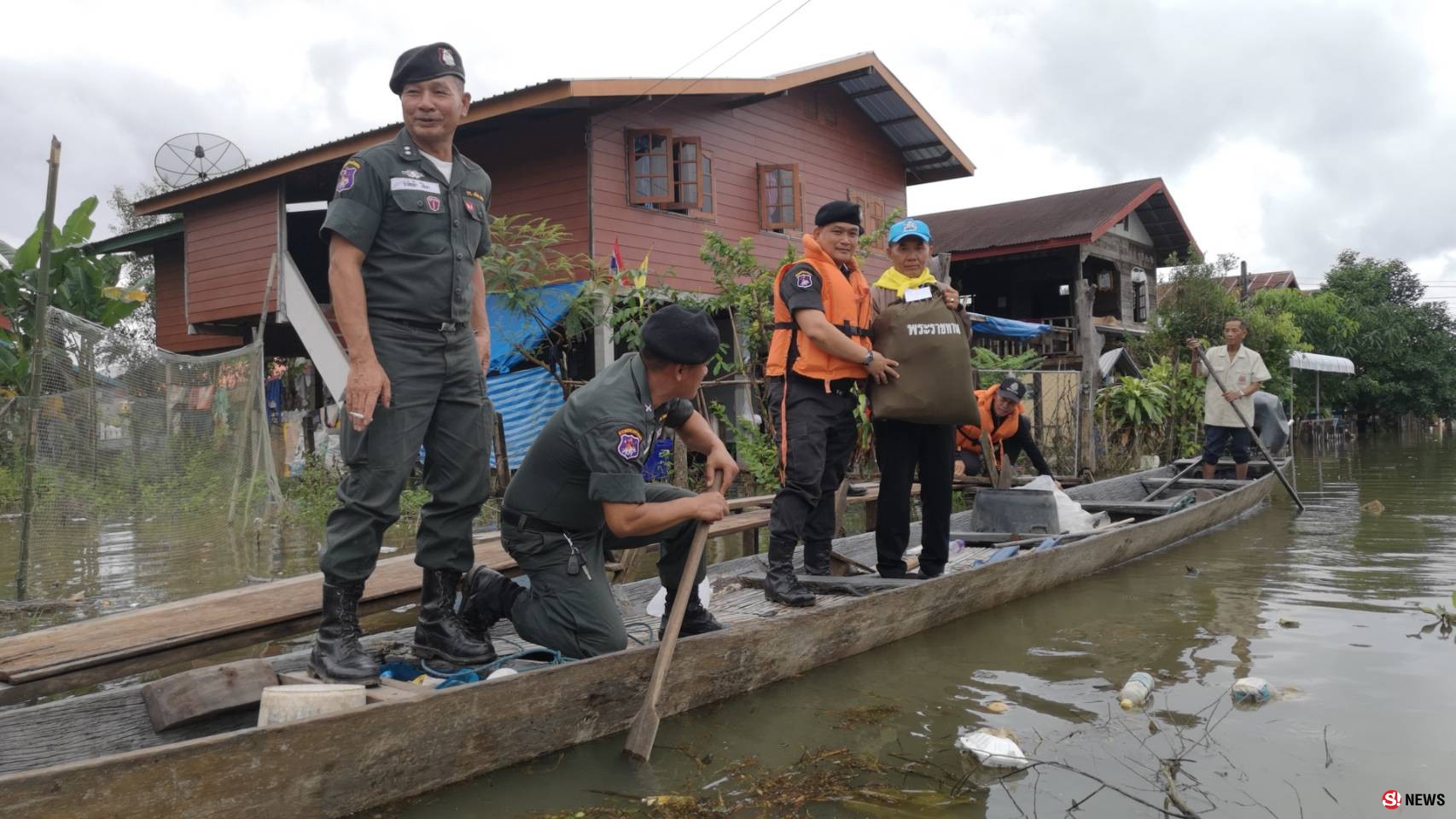 น้ำโขงวิกฤติ หนุนลำน้ำสงคราม ลำน้ำอูน ล้นตลิ่ง ท่วมหนัก รอบ 10 ปี