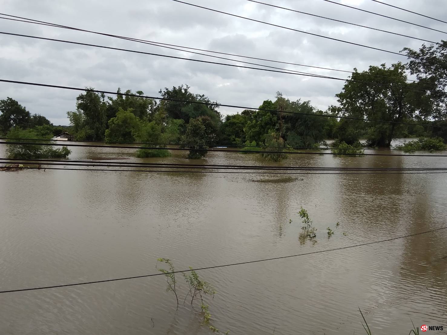 อุบลฯ แม่น้ำโขง !!เริ่มเอ่อล้นท่วมซ้ำ อ.โขงเจียม และชุมชนบ้านโนนนารีอ.เขมราฐ กว่า 20 หลังคาเรือน