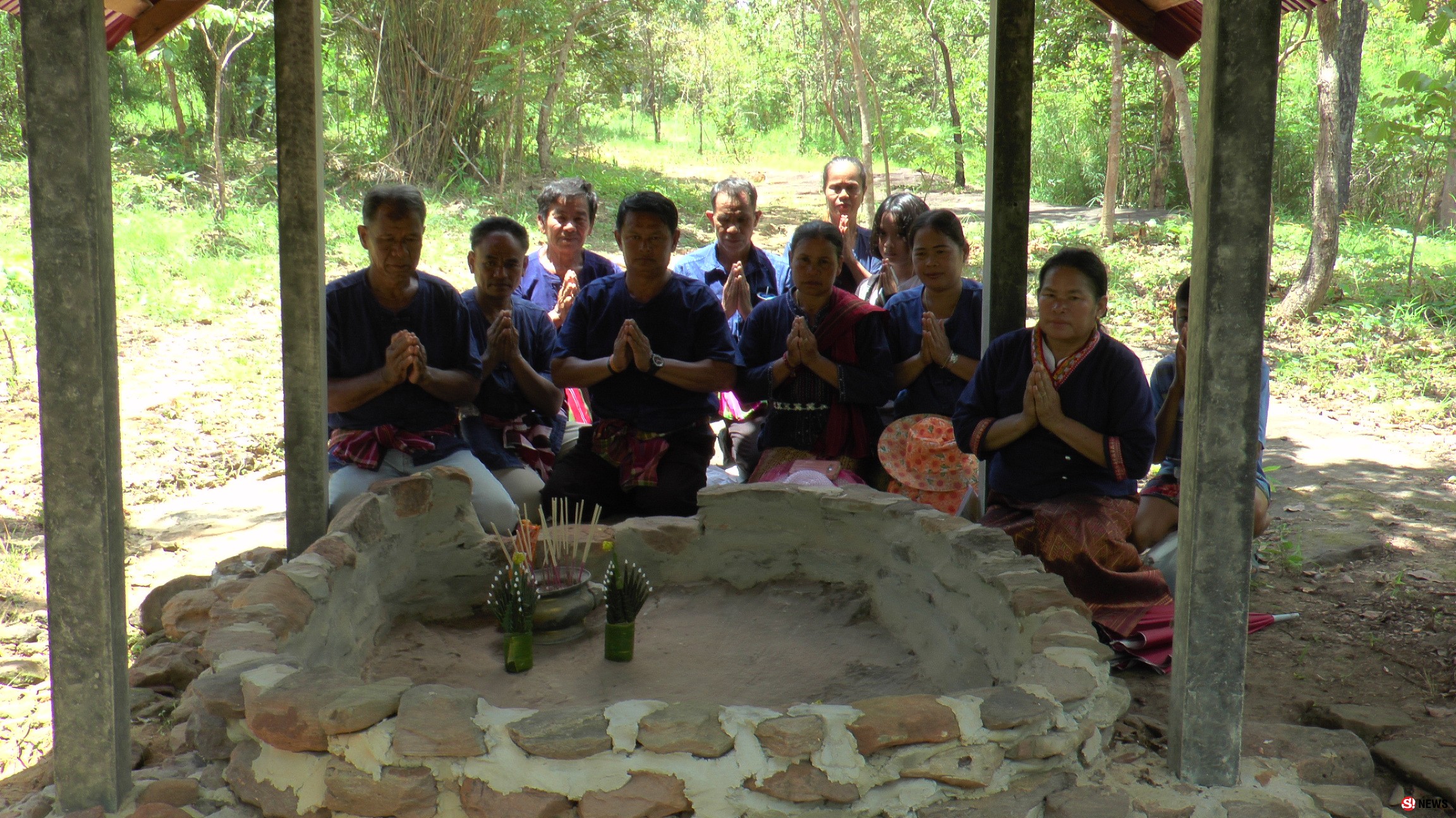 ยโสธร ตะลึง! พบรอยเท้ามนุษย์โบราณ