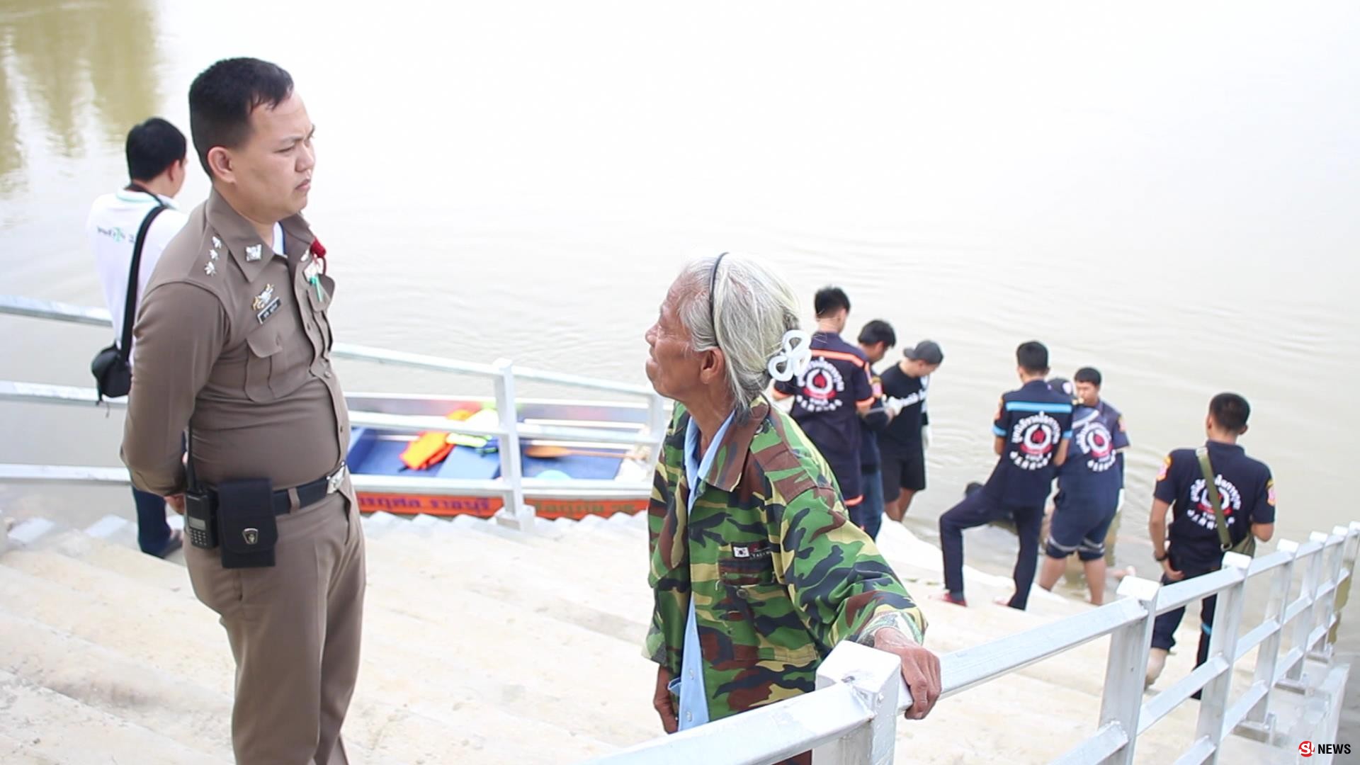 พบแล้ว-ศพชายโดดสะพานบ้านโป่ง แม่ผู้ตายเผยลูกเครียดปัญหาชีวิต