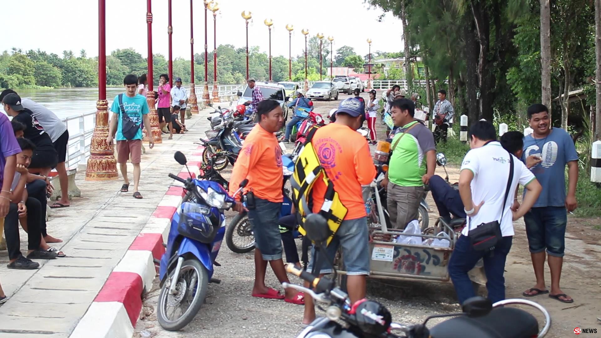 พบแล้ว-ศพชายโดดสะพานบ้านโป่ง แม่ผู้ตายเผยลูกเครียดปัญหาชีวิต