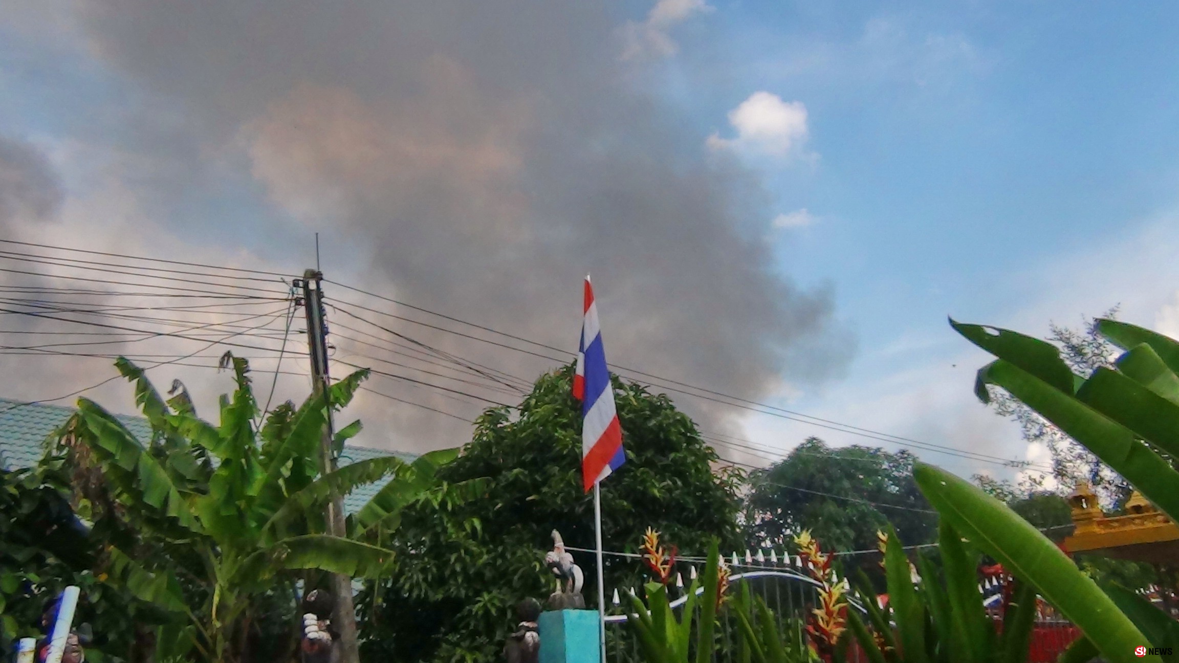 สนทะนาพร อินจันทร์/ฉะเชิงเทรา ข่าว-โรงพลุระเบิด เขย่าเมืองแปดริ้วเสียงตูมสนั่นดังไกลกว่า 1 กม.