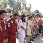 พ่อเมืองกรุงเก่าจัดริ้วขบวน “คชาธาร”  น้อมรำลึก “องค์ภูมิพล”