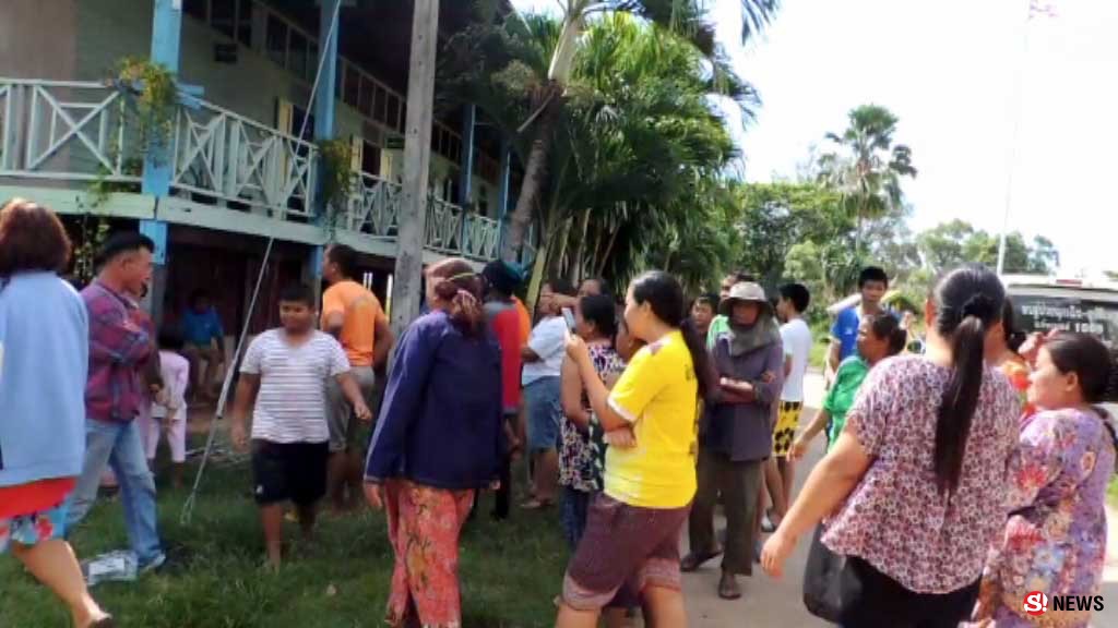 กาฬสินธุ์ไฟไหมบ้านพักภารโรง คาดไฟฟ้าลัดวงจร