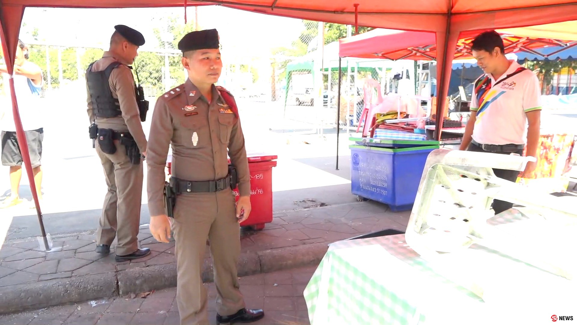 กลิ่นหึ่ง! โจรแสบขโมยของแม่ค้าตลาดน้ำบึงแก่นนคร แถมถ่ายอุจจาระไว้ดูต่างหน้า