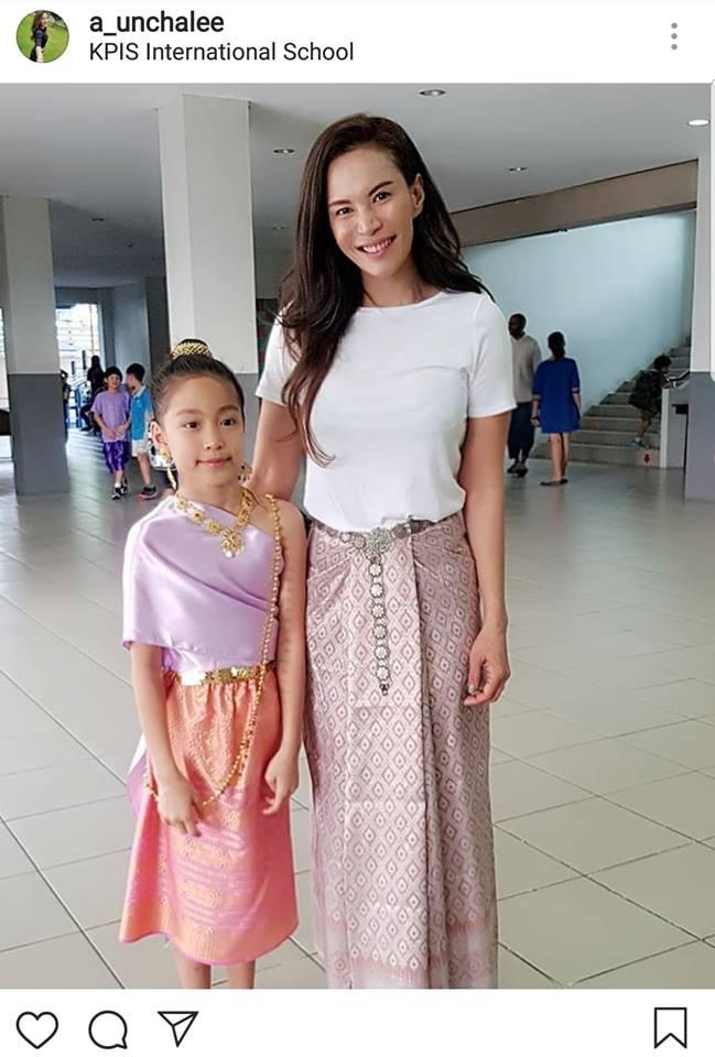 น้องเอมี่ ลูกแม่เอ อัญชลี