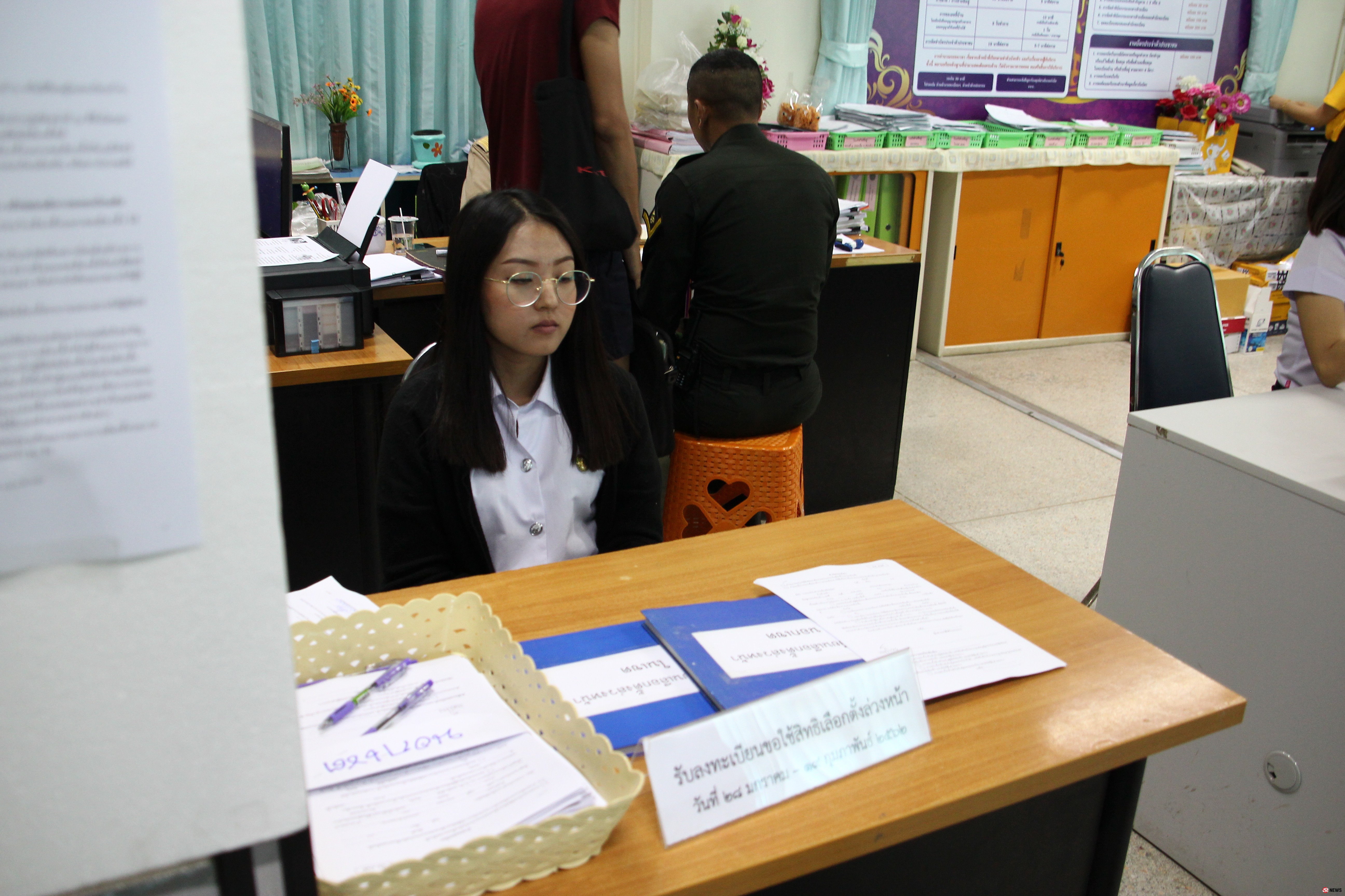 กรรณิการ์/พิษณุโลก/ประชาชนมาลงทะเบียนเลือกตั้งล่วงหน้าวันแรกที่พิษณุโลก