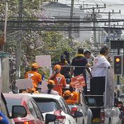 ธนาธร จึงรุ่งเรืองกิจ หาเสียงที่สุโขทัย