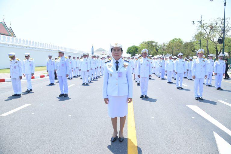 ซ้อมริ้วขบวนพระราชพิธี