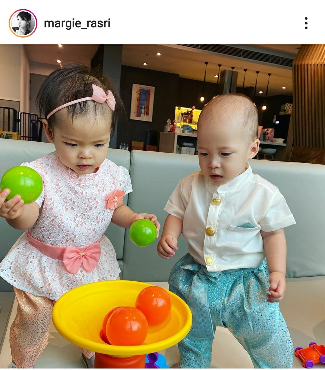 น้องมีก้า-มีญ่า ลูก มาร์กี้-ป๊อก