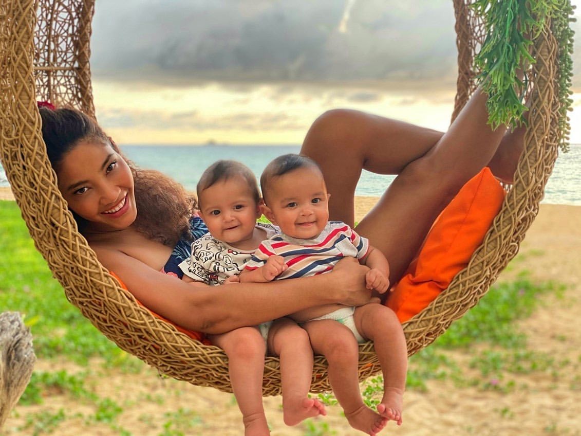 น้องอเซีย น้องซิณเฏียร์ ลูกมะหมี่ นภคปภา