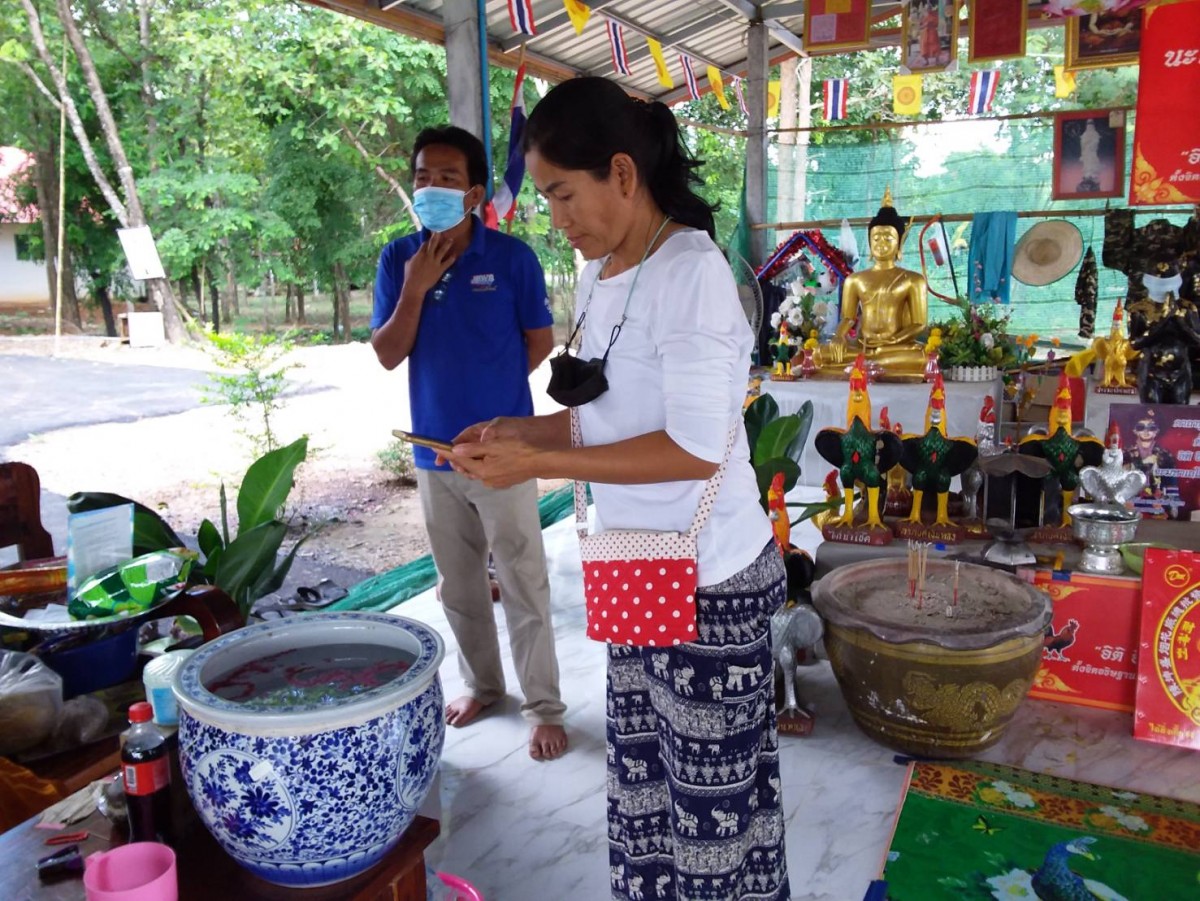 ส่องเลขหางประทัด อ่างน้ำมนต์ ไอ้ไข่ วัดศรีทรงธรรม สาวถูกหวยรวยสมใจกลับมาแก้บน