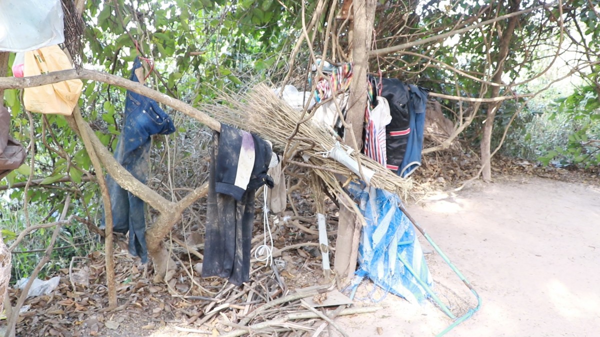 ทาซานในเมือง ช่างแอร์ทำห้างพักอาศัยอยู่บนต้นไม้ 3 ปีเจอพิษโควิดไม่มีค่าเช่าบ้าน