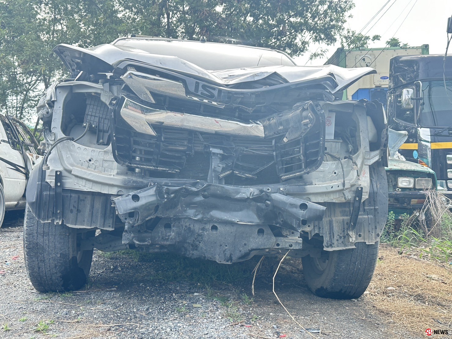 ร.ต.อ.ขับกระบะเสยจักรยานยนต์ 3 คันรวดตาย 2 เจ็บ สาหัส2 วัดแอลกอฮอล์130