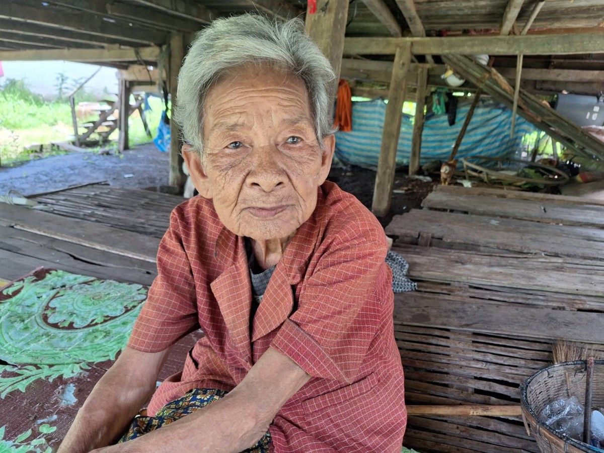 บุรีรัมย์ รักนิรันดร์ยาย 90 บ้านพังร่วงลงจากชั้น2 ไม่ยอมไปไหนคิดถึงสามี