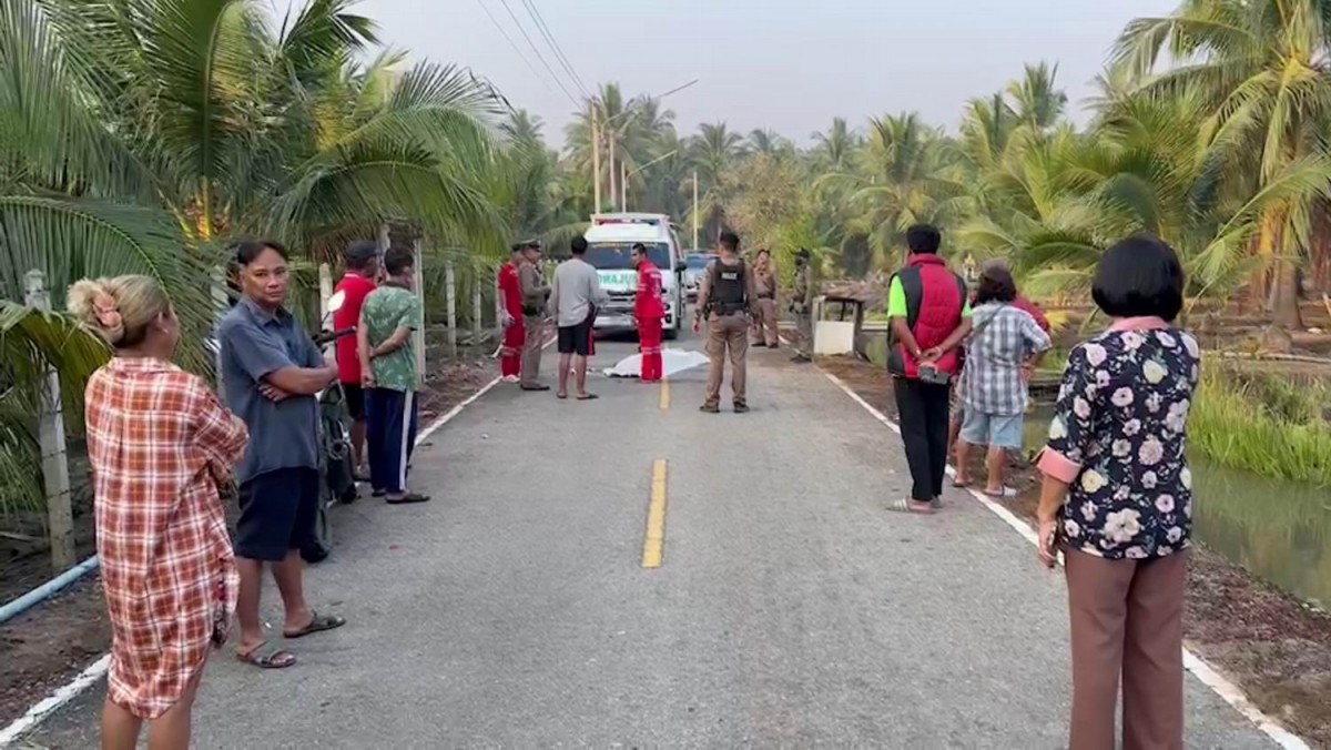 ปิดตำนานต้อยงานวัดนอนกลางถนนถูกรถทับดับอนาถชาวเนตไล่ล่าหาคนก่อเหตุ