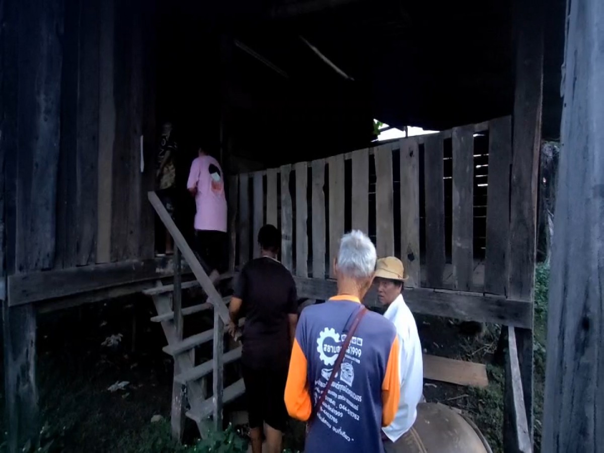 บ้านร้างหลอน..ญาติเชื่อว่ามีวิญญาณอยู่..โผล่ให้เห็นอยู่บ่อยๆ.. จึงพากันจุดธูปขอหวย