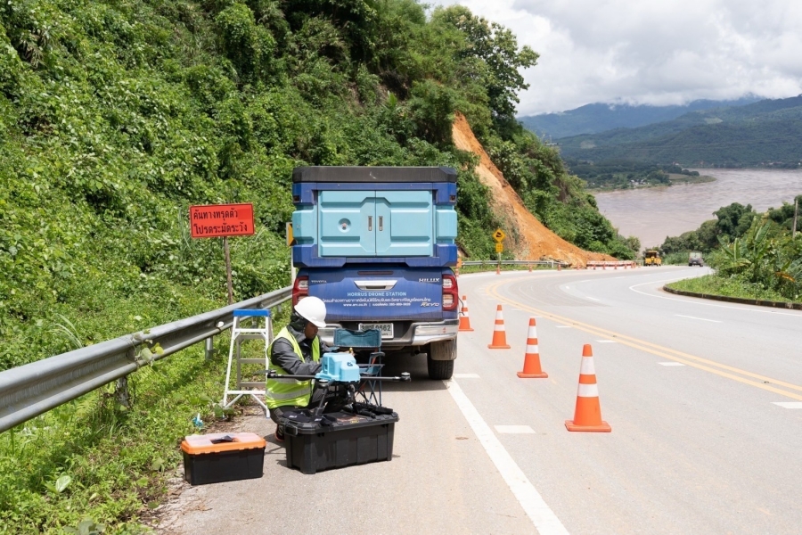 สำรวจและฟื้นฟูเส้นทางอุทกภัยเชียงราย