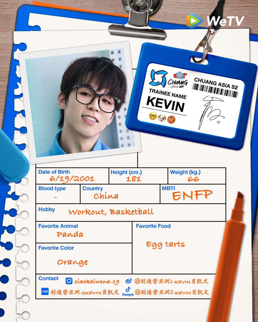 chuang asia S2 ผู้เข้าแข่งขัน