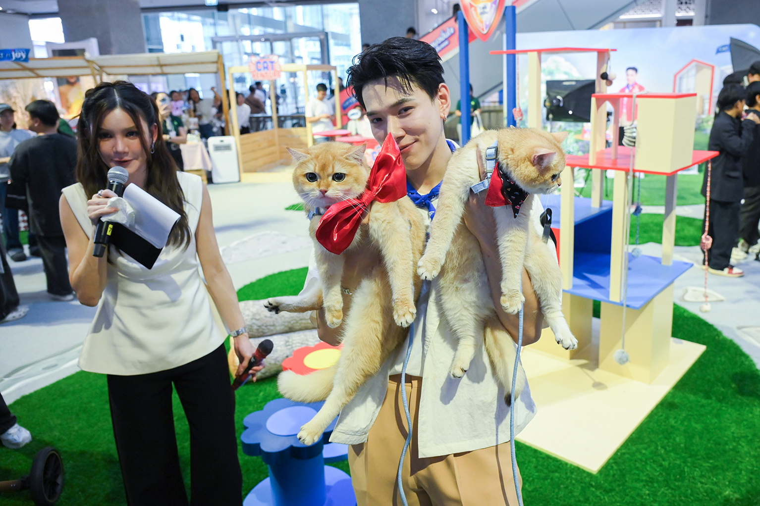 ต้าห์อู๋ จ่าฝูงแมว! ขึ้นแท่นแบรนด์แอมบาสเดอร์คนแรกของ CAT n joy