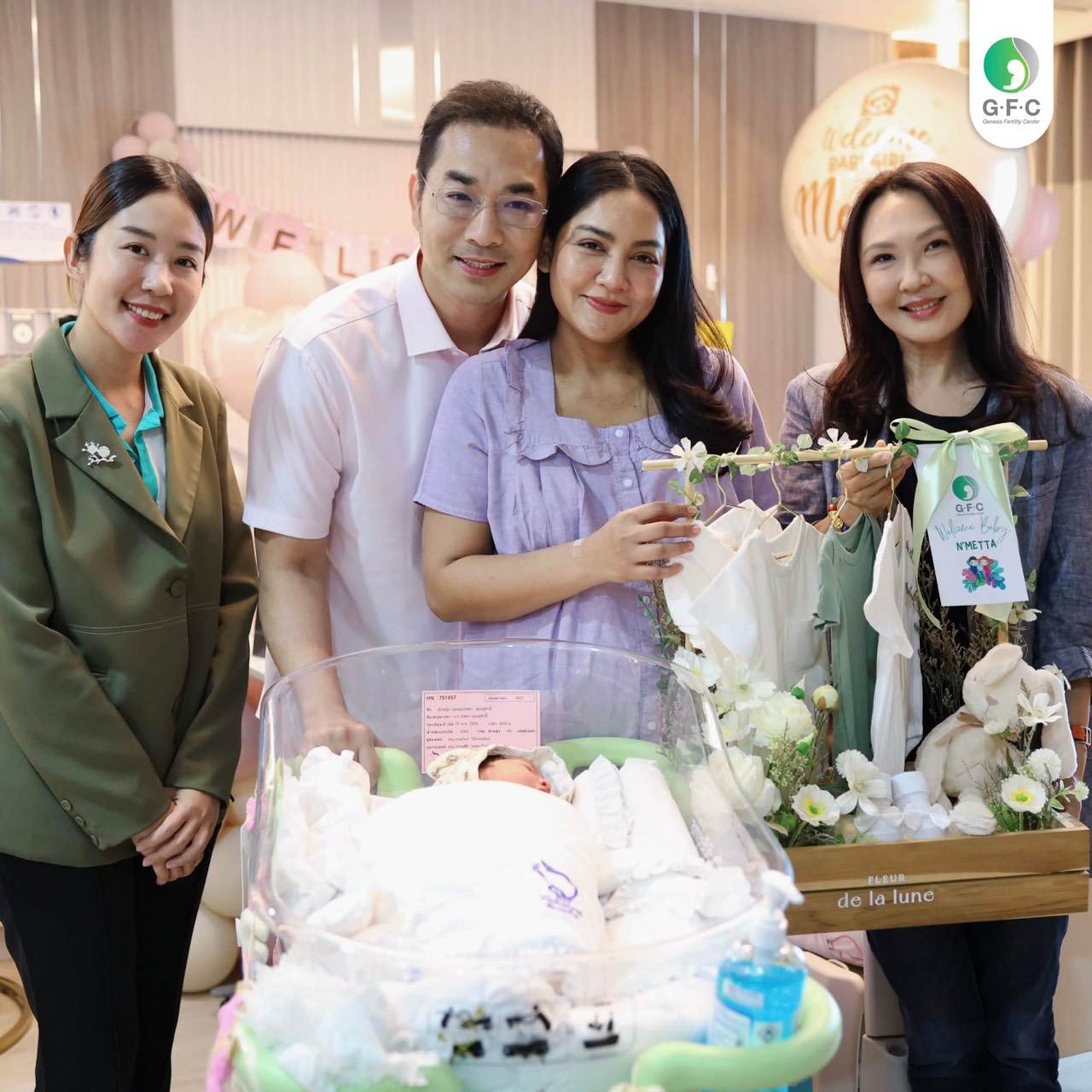 “เจมส์ เรืองศักดิ์” น้ำตาซึม! ได้อุ้มลูกสาวคนที่ 2 “น้องมีเมตตา”