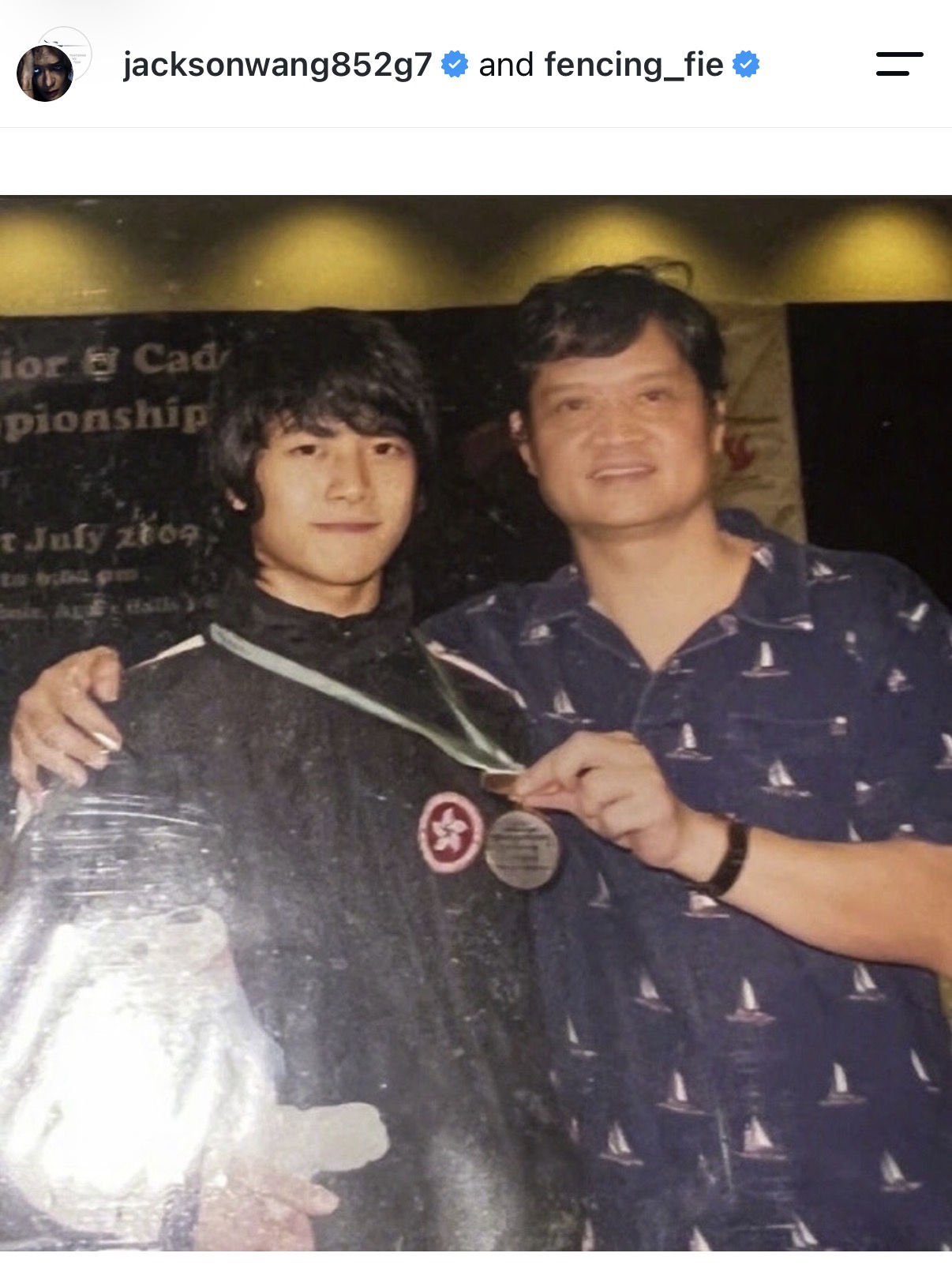 แจ็คสัน หวัง  FIE Global Ambassador