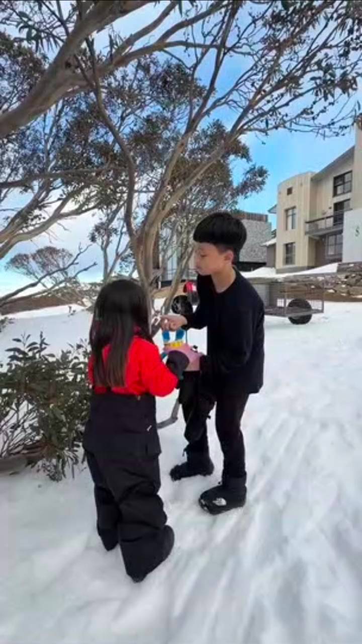 น้องพายุ น้องเกล