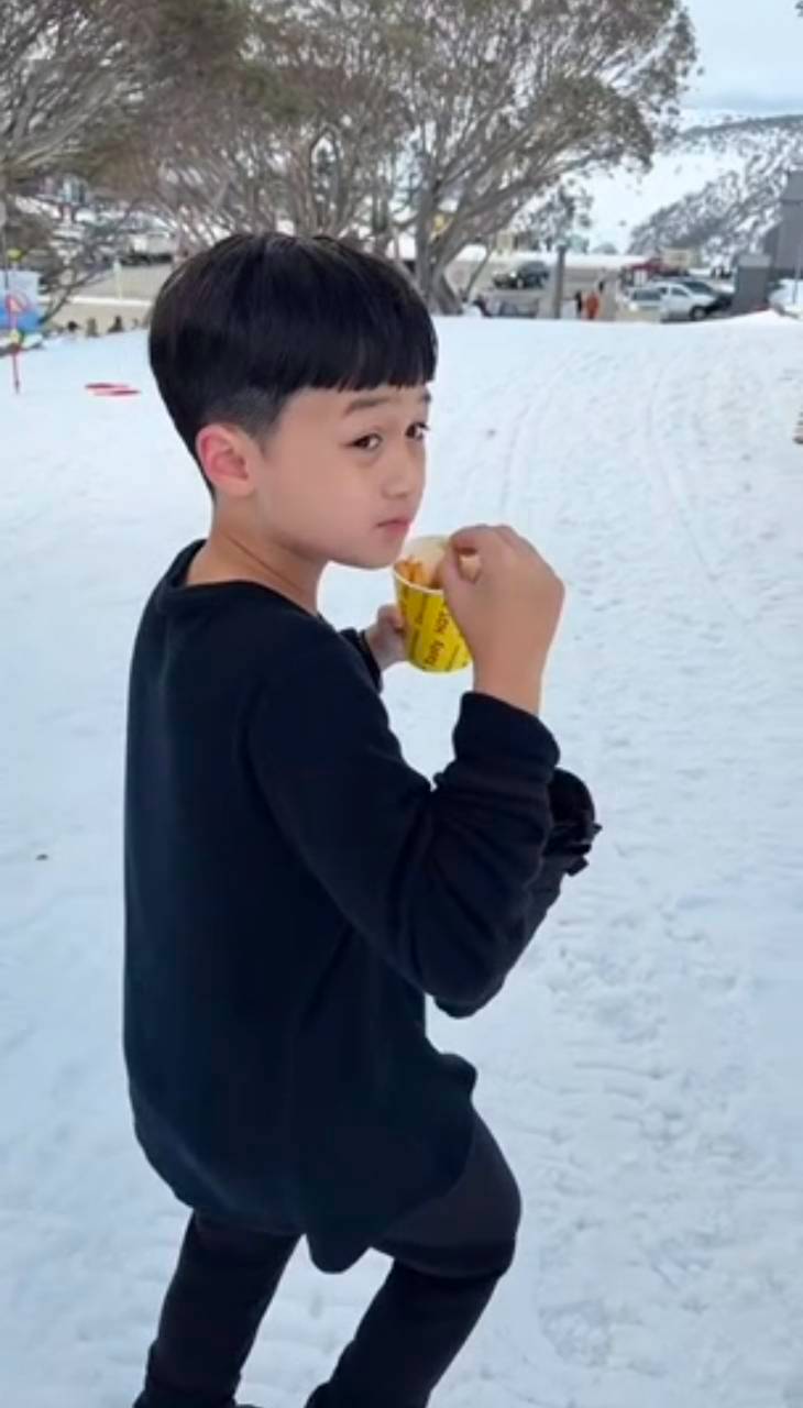 น้องพายุ น้องเกล