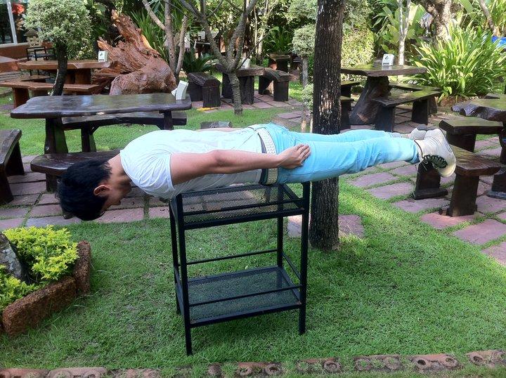 ไอซ์ ศรัณยู ทำ planking