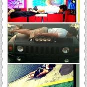 เจ เจตริน ทำ planking 
