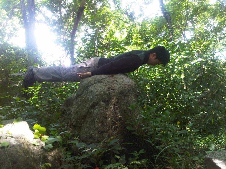 ไผ่ พาทิศ ทำ planking 