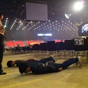 โอ อนุชิต ทำ planking