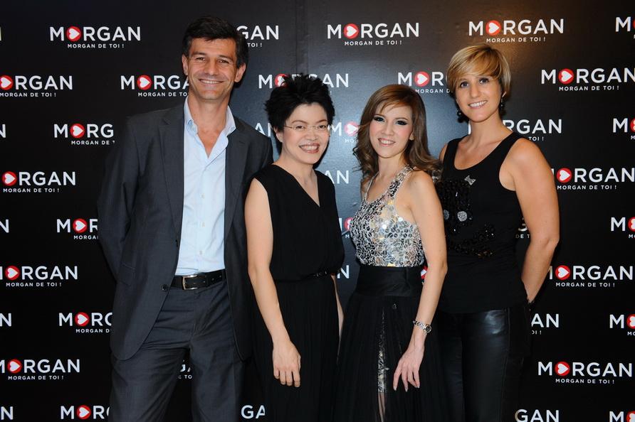 ทีมผู้บริหารจาก Morgan เจอโรม ดริแอนโน่,มารินทร์ ลีลานุวัฒน์,ปัญจรัตน์ ลิมปินนท์ และซาร่าห์ ฟอนธินี