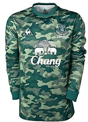 เสื้อประตูทีมเอฟเวอร์ตัน