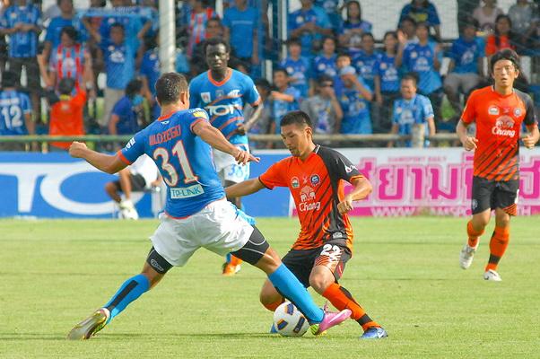 ทีโอที เอสซี 0-1 ชลบุรี เอฟซี