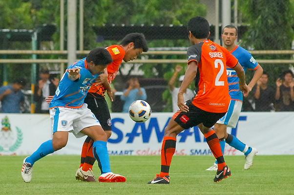 ทีโอที เอสซี 0-1 ชลบุรี เอฟซี