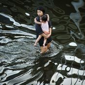 น้ำท่วมชุมชนริมเจ้าพระยา กรุงเทพฯ