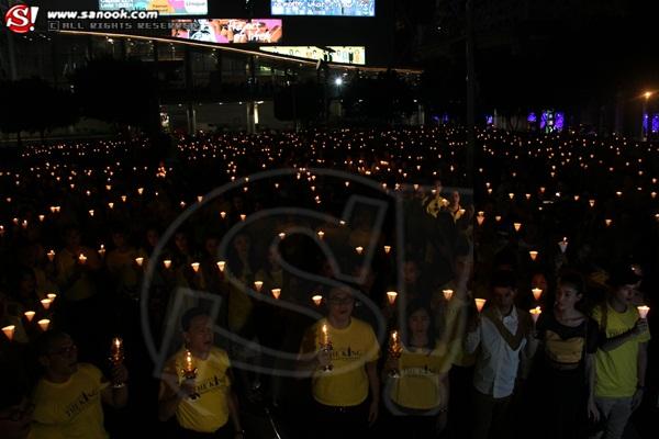 งานจุดเทียนชัยถวายพ่อหลวง