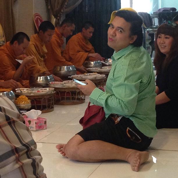 ทำบุญบ้านอั้ม พัชราภา
